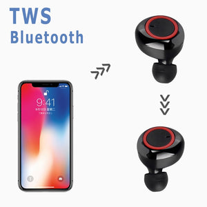 Fone bluetooth TWS 5.0 à prova de água